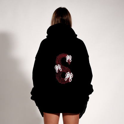 Čierna hoodie