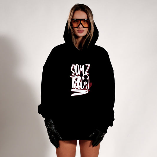 Čierna hoodie