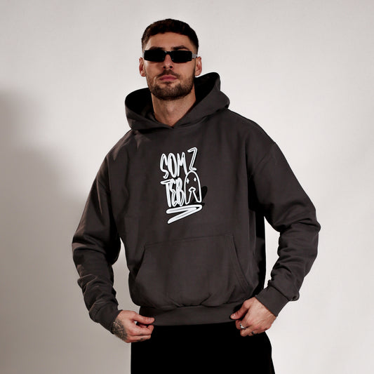 Sivá hoodie